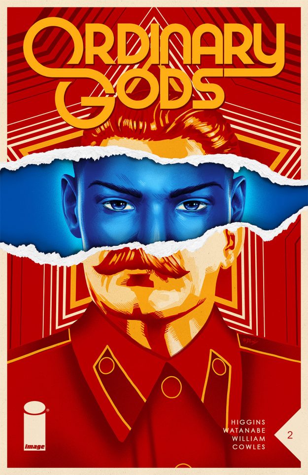 Ordinary gods comic cover art by doaly